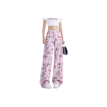 YINLEI Jeans Women's Pink