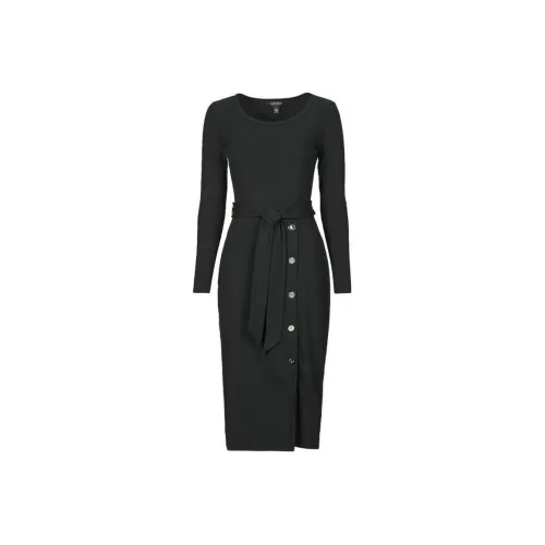 Sportscraft Crowe Polo Long Sleeved Dresses Women's Black