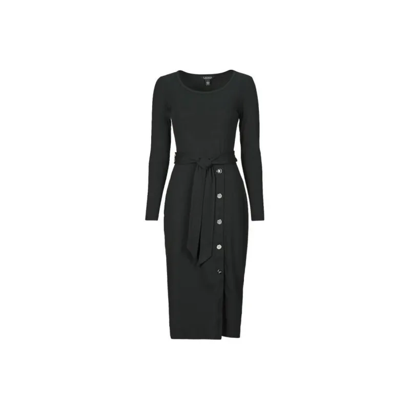Polo Ralph Lauren Long Sleeved Dresses Women's Black-0