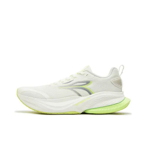 361° Shock Absorbers Slip Resistant Breathable Low Top Casual Running Shoes Men's Feather White