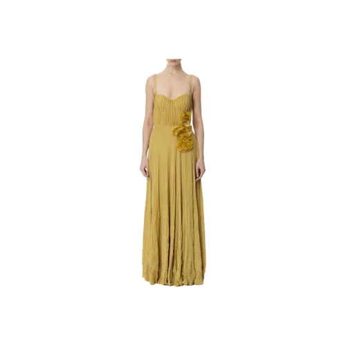 Elisabetta Franchi Floral appliqué Gown