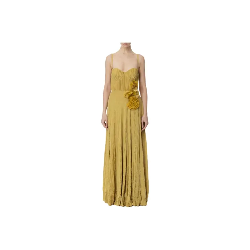 Elisabetta Franchi Floral appliqué Gown-0