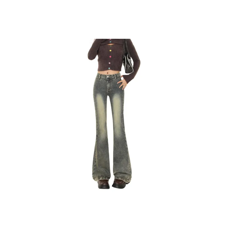 Wen Shan Jeans Women's Nostalgic Blue-5