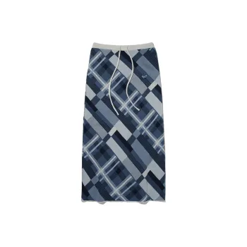 Kirsh FW23 Casual Long Skirt Women's Blue
