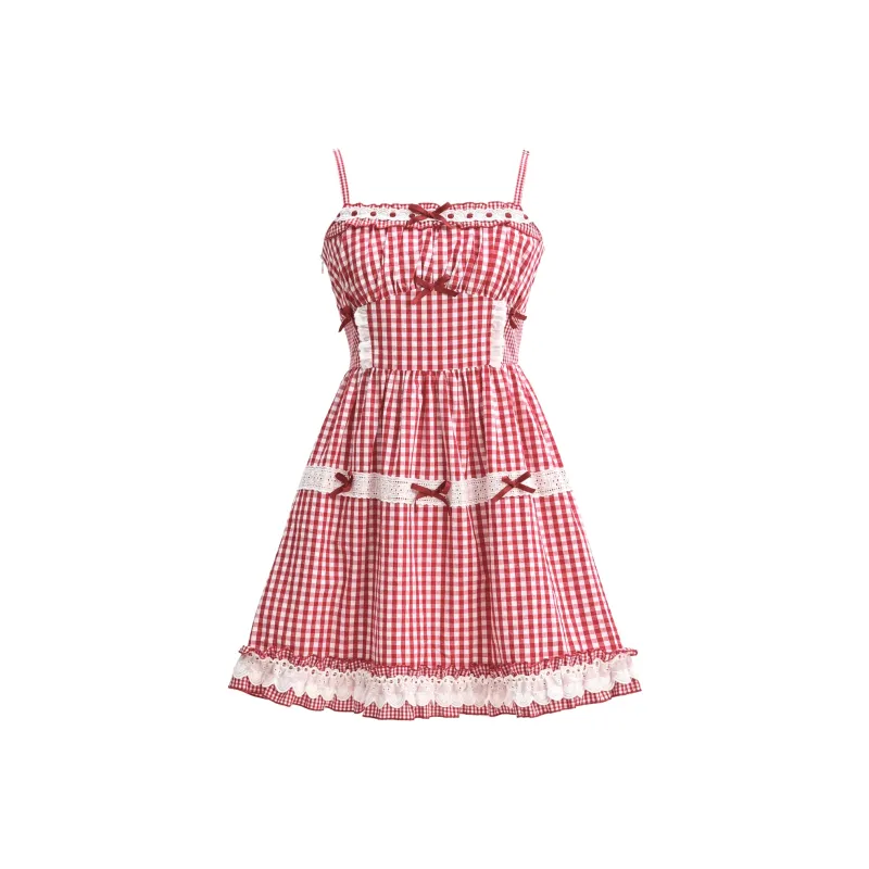 SNBL Slip Dresses Women's Red-0