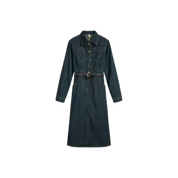 ABBY GODDESS Long Sleeved Dresses Women's Blue
