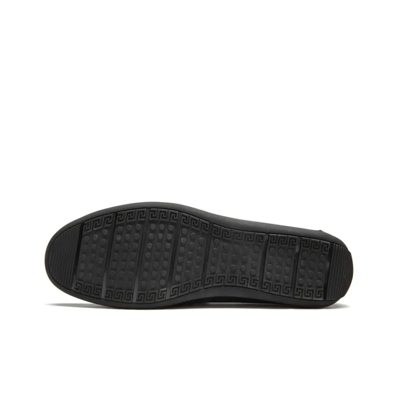 AOKANG Gommino Loafers Men's Black-2