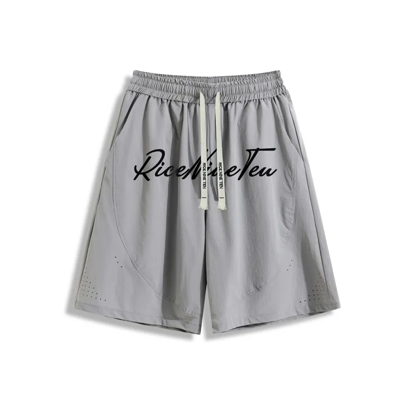 RICE NINE TEN Casual Shorts Unisex-6