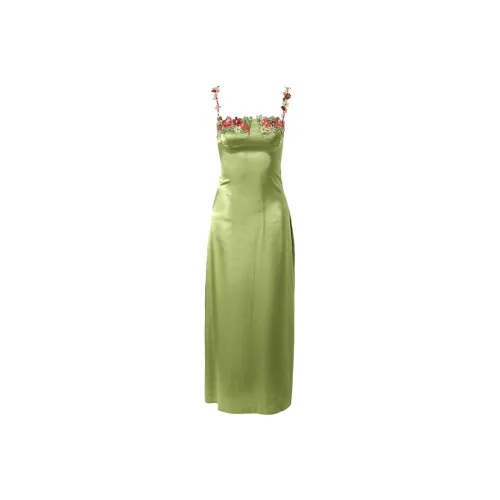 Incolore Slip Dresses Women's Green