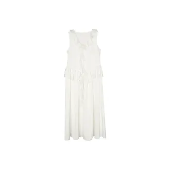 Summer Hooray Sleeveless Dress Women's White