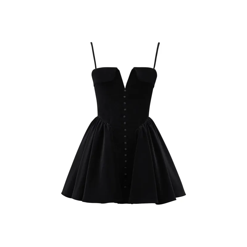 HOUSE OF CB Selina Slip Dresses Women's BLACK/Black-6