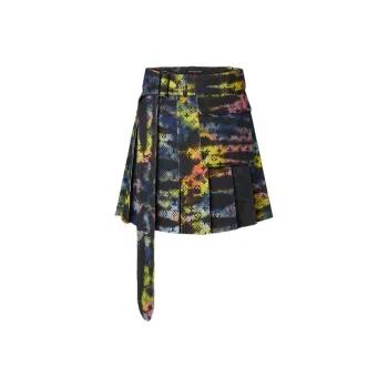 LOUIS VUITTON FW21 Denim Short Skirts Unisex