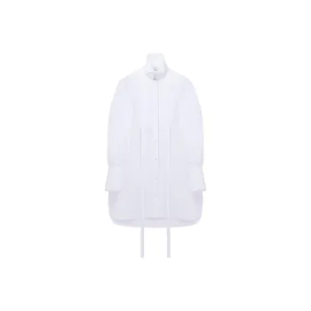 Alexander McQueen Long Sleeved Dress Women's White