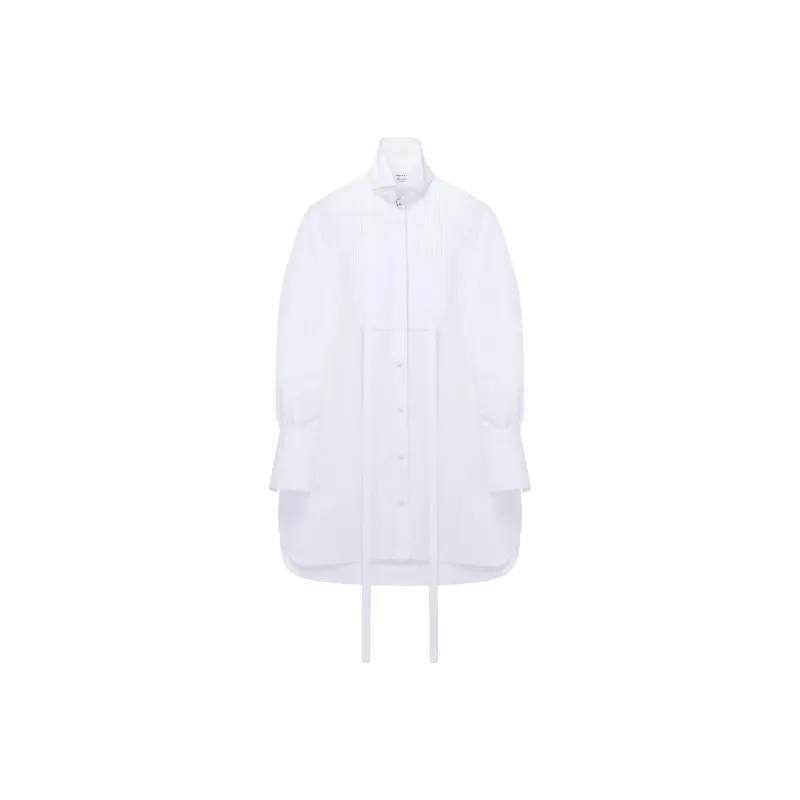Alexander McQueen Long Sleeved Dress Women's White-0