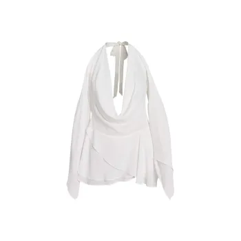 I.AM.GIA ROSANNA MINI DRESS Long-Sleeved Dresses Women's White/White