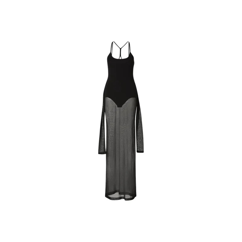 Jacquemus Slip Dresses Women's Black-0