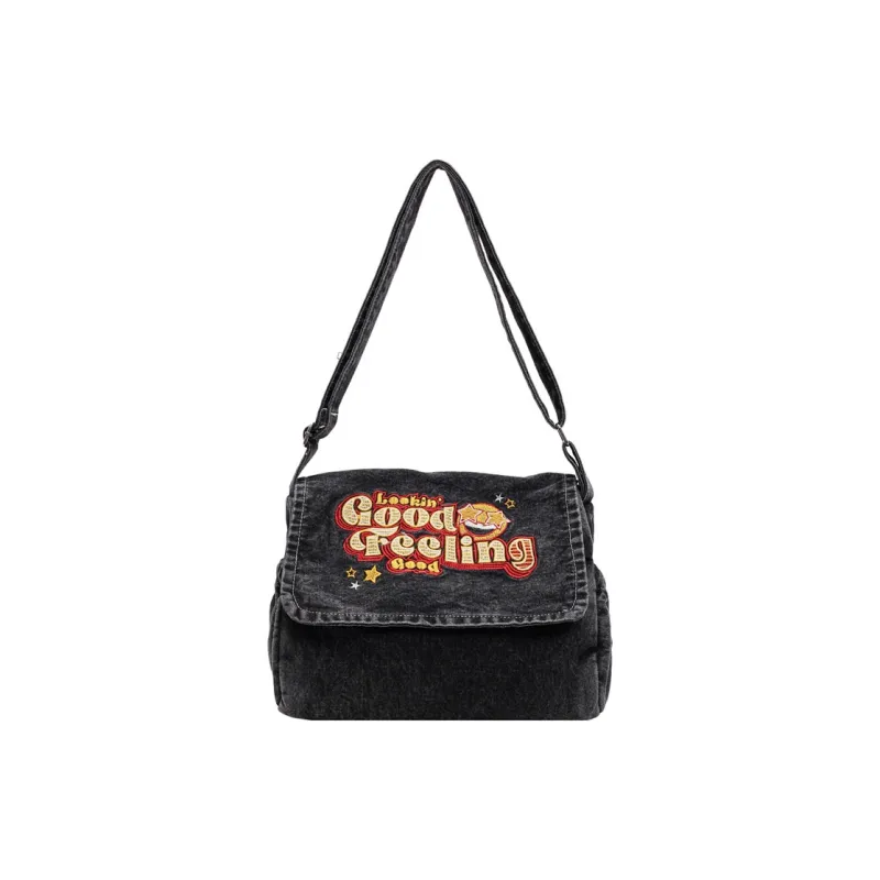 S.REPHEN Denim Shoulder Bag Regular Unisex Multicolor-0