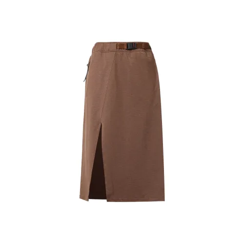 Nike Women'ss High Waisted Skirt Brown