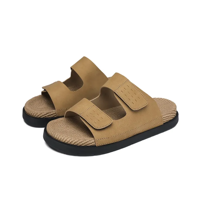 Budding Bear Slip Resistant Odor Resistant Abrasion Resistant Slide Slippers Men's-9