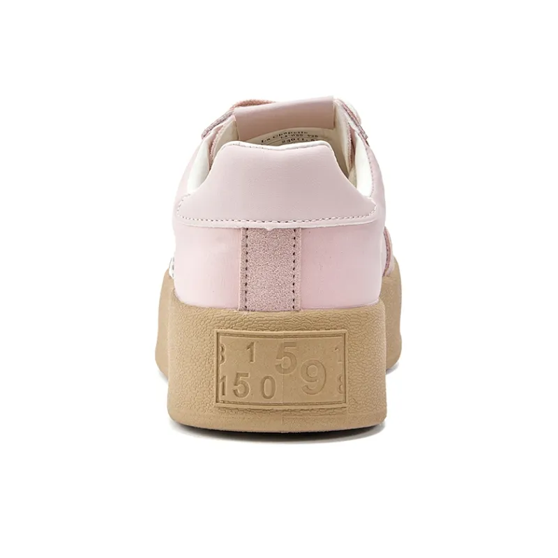 La Chapelle Low Top Skateboard Shoes Women's Light Pink-5