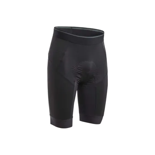 DECATHLON ROCKRIDER Cycling Pants Men's Smoked Black/Dark Green