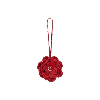 CL LUBOTING Nappa Leather Bag Charm Bag Accessory Women's Red