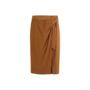 MISSSHINE Casual Long Skirts Women's Coffee