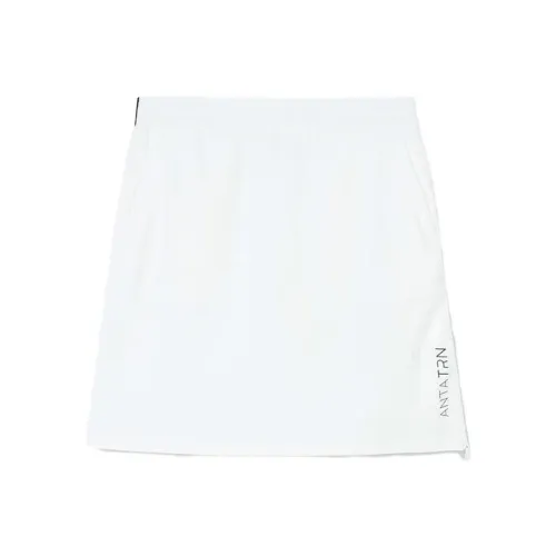 ANTA Variety Training Collection Casual Short Skirts Women's Elegant White