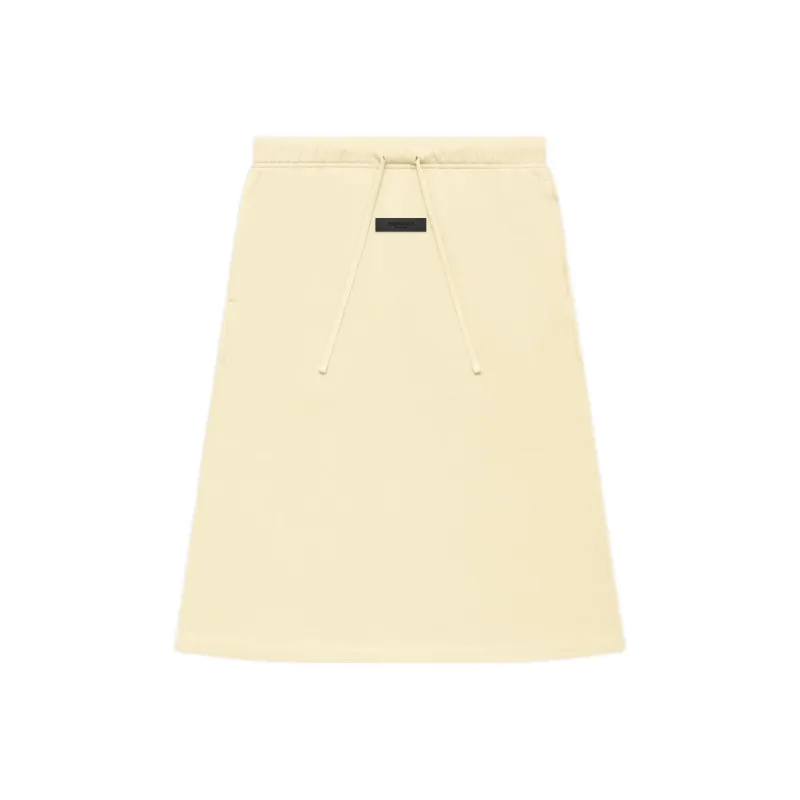Fear Of God Essentials Women's French Terry Skirt Canary-0