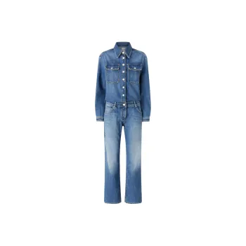 PINKO Denim Jumpsuit