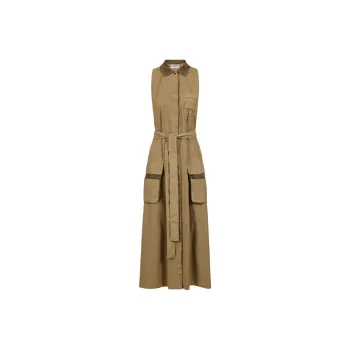 Iceberg Sleeveless Dress Women's Earth Yellow