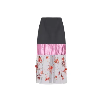 PRADA Casual Long Skirts Women's Multicolor