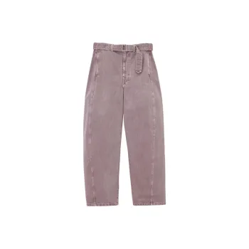 Lemaire Twisted Belted Pants 'Snow Mauve'