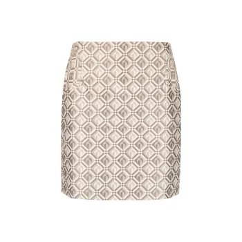 Marine Serre Allover Logo Jacquard Mini Skirt