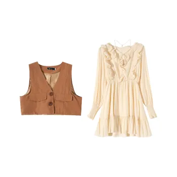 Adeworn Skirt Set Women's Image Color