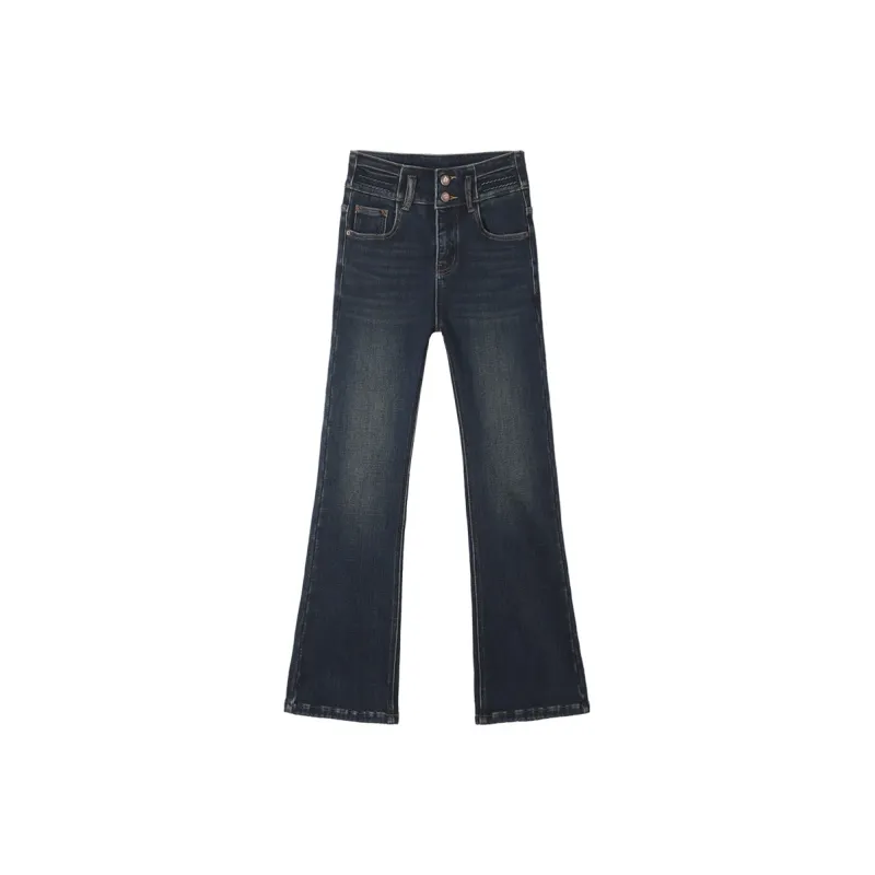 HIPPIEMISS Jeans Women's Blue Gray-0