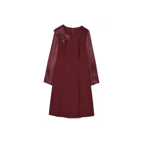 Mapping Long Sleeved Dresses Women's