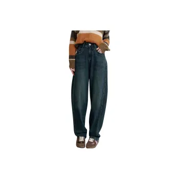 ELF SACK Jeans Women's Vintage Denim Blue