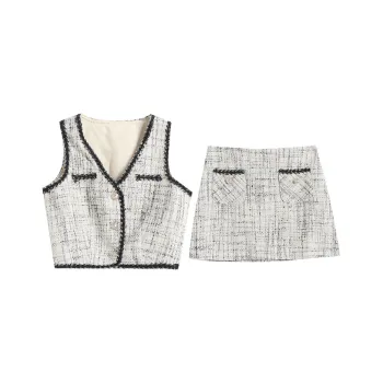 BRASS SCOUT Two Piece Skirt Sets Women's