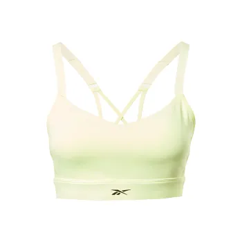 Reebok S Lux Strappy Bra Sports Underwear Women's Yellow
