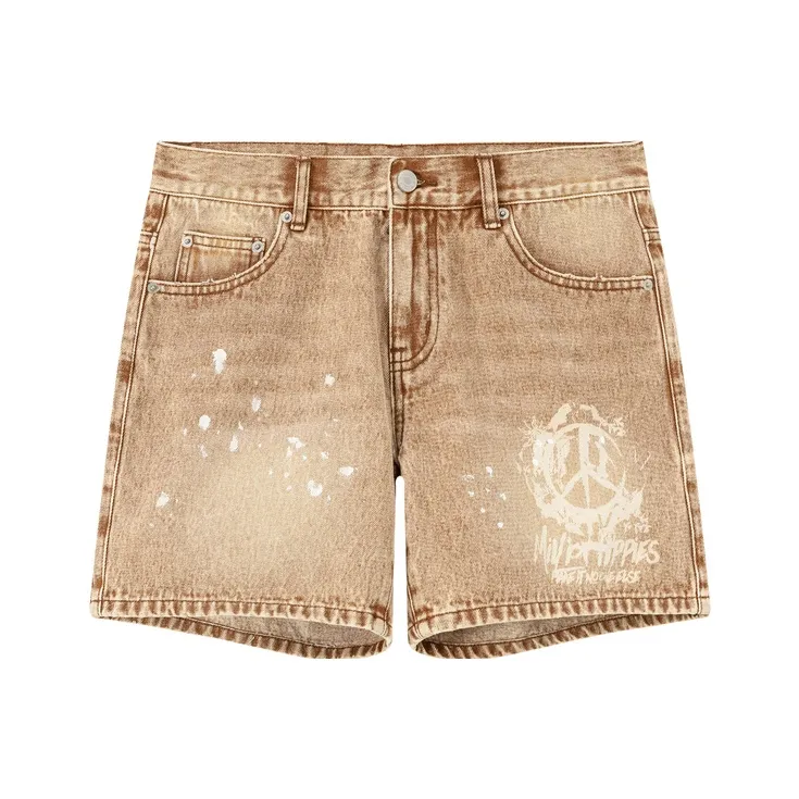 NO ONE ELSE Denim Shorts Women's-3