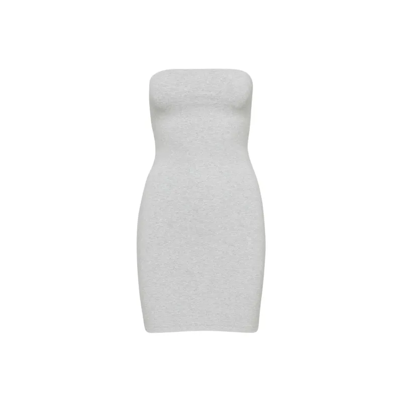 ARITZIA Tna Chill Virginia Mini Tube Dress Sleeveless Dress Women's Heather Chrome-0