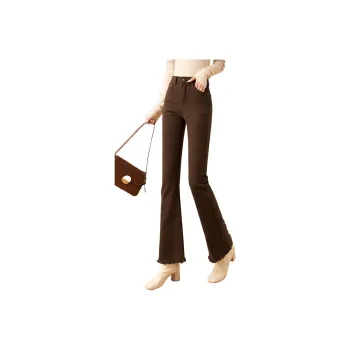 Mo Han Yi Mei Jeans Women's Coffee