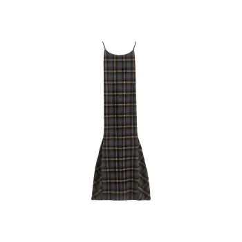 OUR LEGACY Naiad Checked Sleeveless Dress