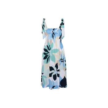 BARBOUR FW24 Sleeveless Dress Women's Multicolor