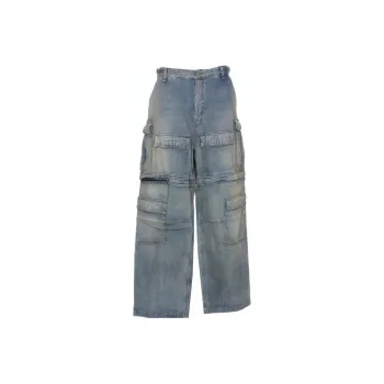 Balenciaga Cargo Wide leg Jeans