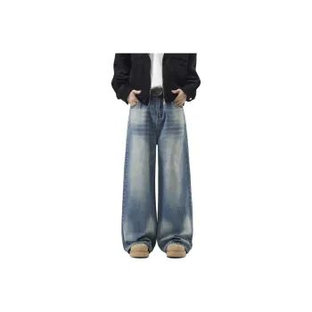 SONGS ALONG Jeans Unisex Blue