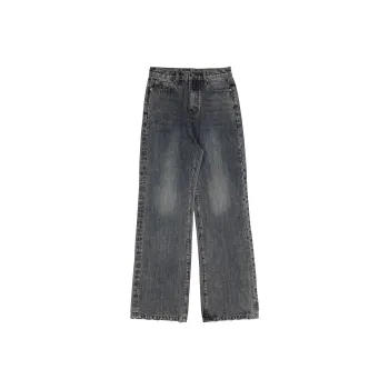 FAIRFAFO Jeans Women's Blue Gray