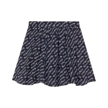 KENZO Allover Logo Printed Mini Skirt