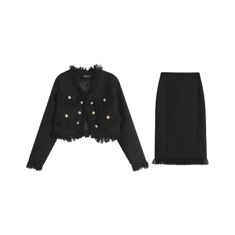 AHDO Two Piece Skirt Sets Women's-6